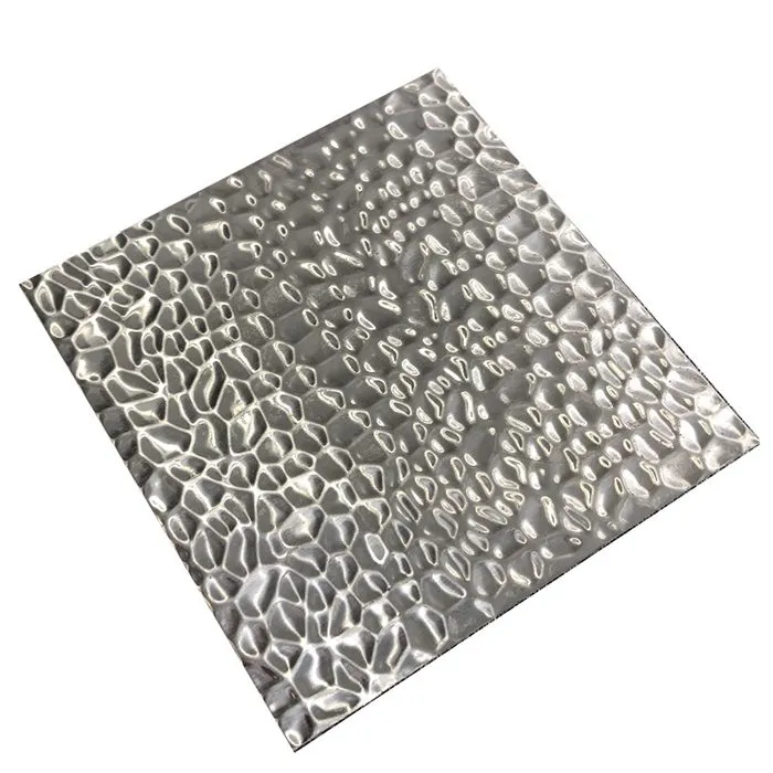 Warm Product SS 316L 304 201 Stainless Steel Decorative Water Ripples Sheet